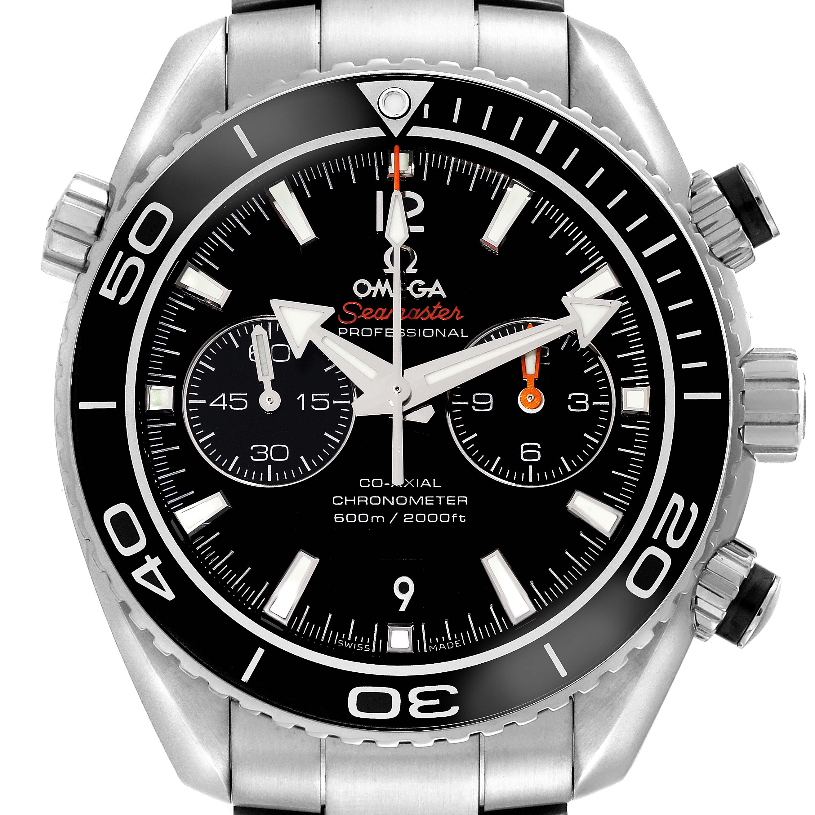 Omega Seamaster Planet Ocean 600M Steel Mens Watch 45.5 MM 232.30.46.51.01.001