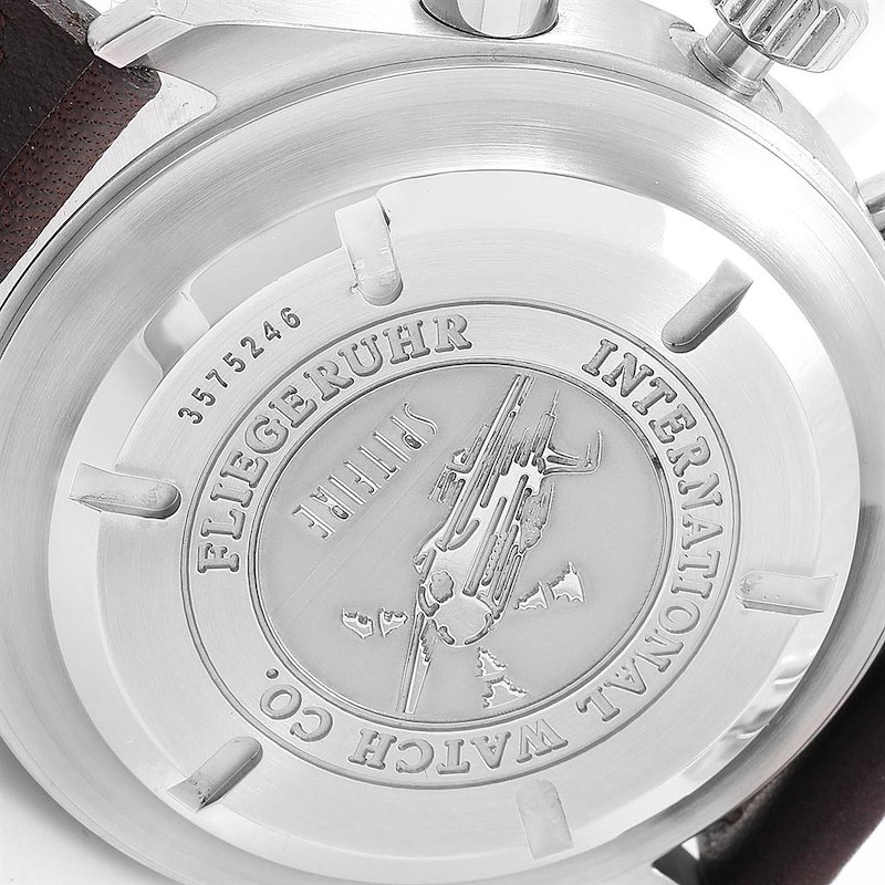 IWC Spitfire Double Chronograph Rattrapante Automatic Watch IW371806