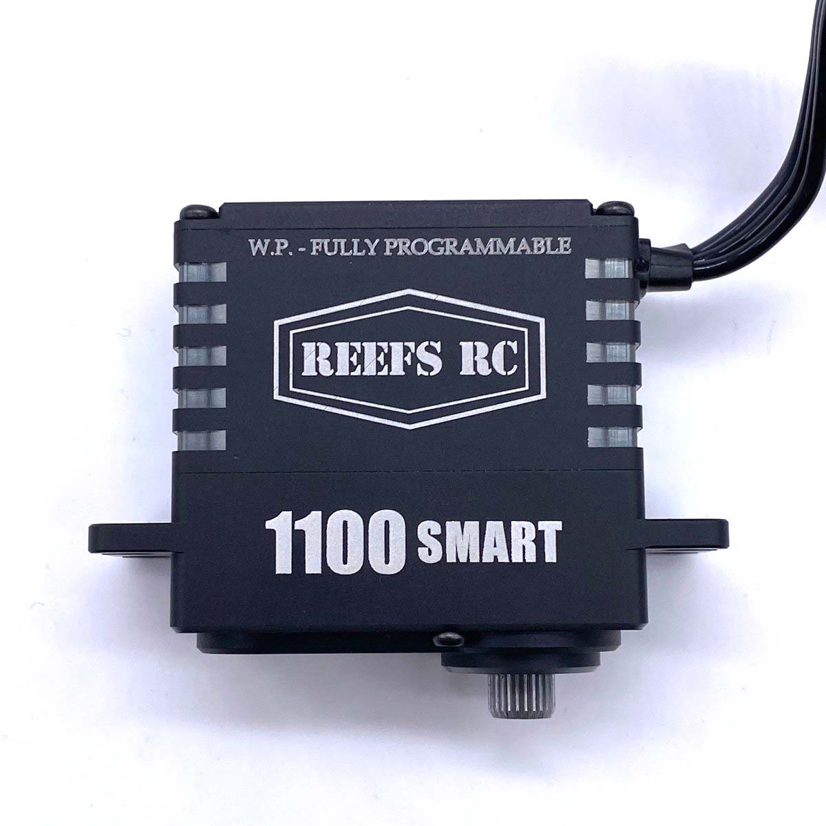 1100 Digital Metal Gear Waterproof Programmable Servo & Winch, Black
