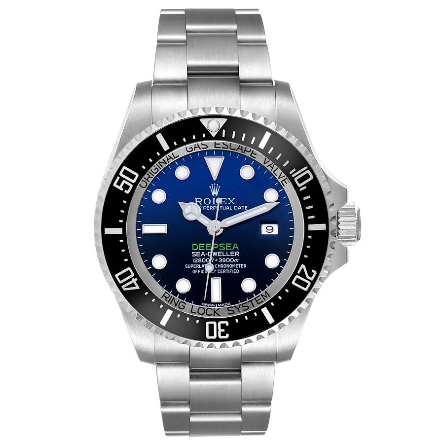 Rolex Seadweller Deepsea Cameron D-Blue Steel Mens Watch 116660
