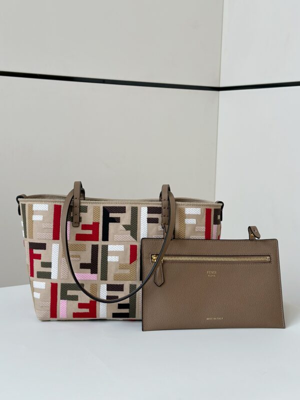 Replica Fendi Two Sides Small Tote F Monogram