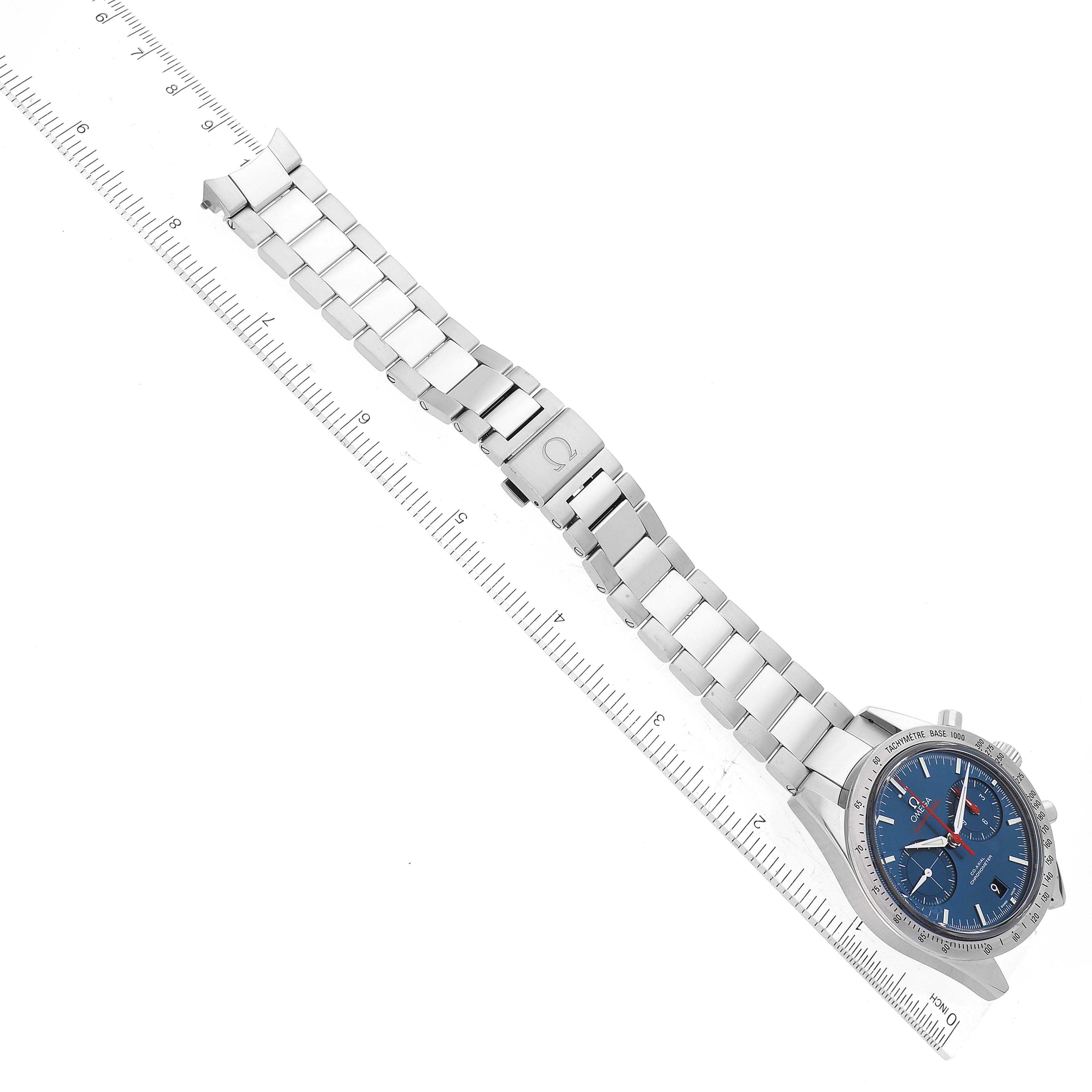 Omega Speedmaster 57 Blue Dial Chronograph Steel Mens Watch 41.5 MM 331.10.42.51.03.001