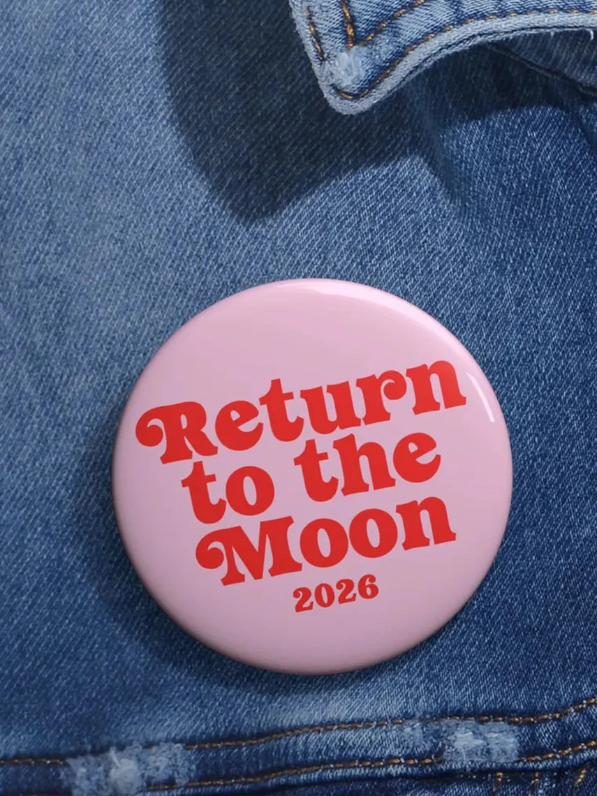 Return to the Moon Button