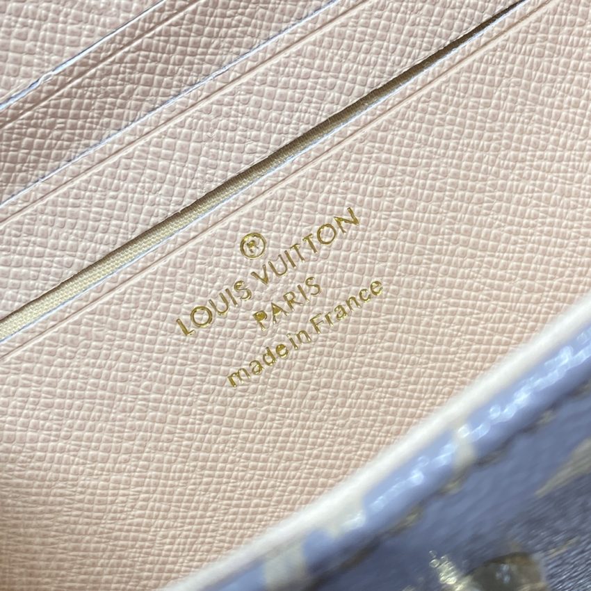 Replica Louis Vuitton Wallet On Chain Ivy Grey