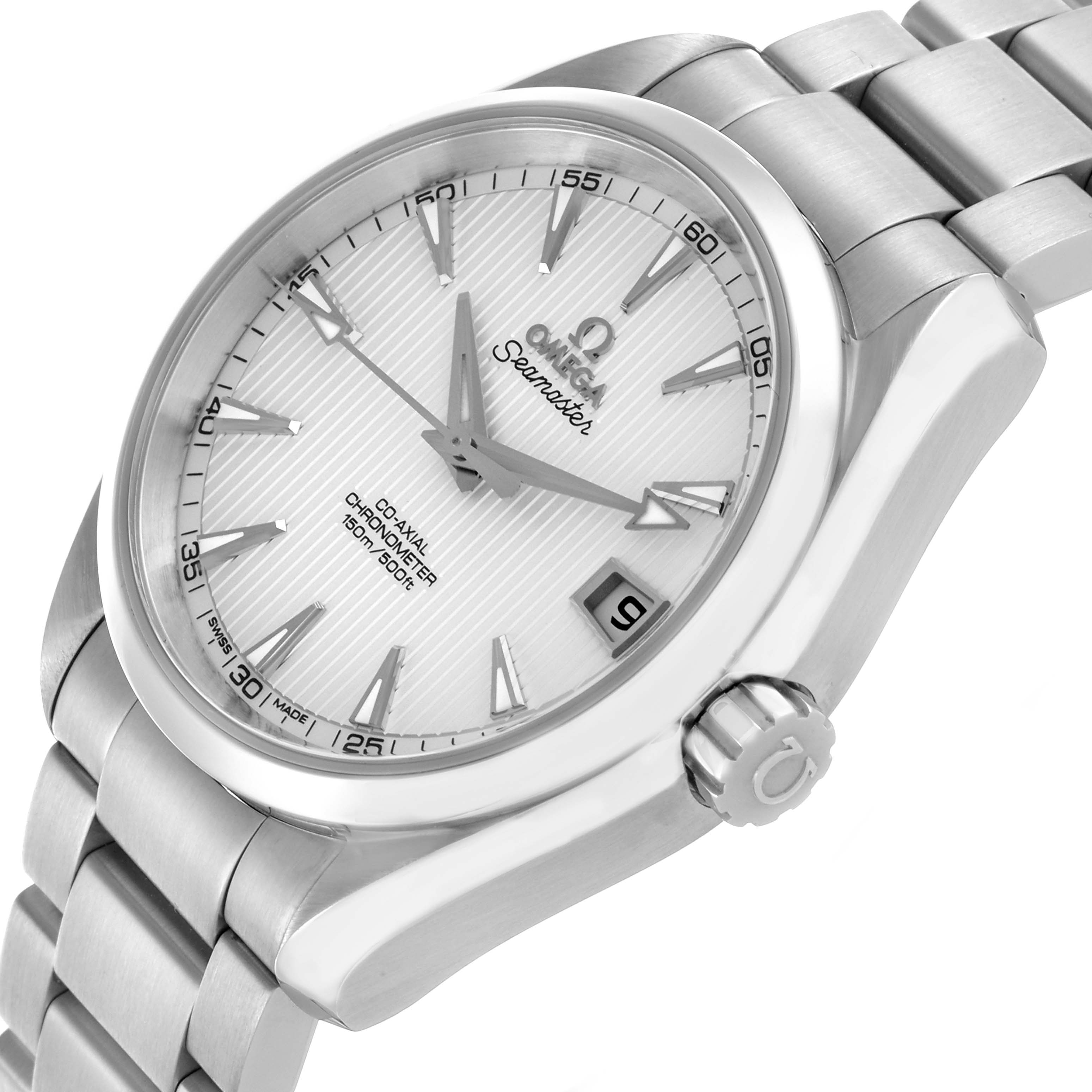 Omega Seamaster Aqua Terra Steel Mens Watch 38.5 MM 231.10.39.21.02.001