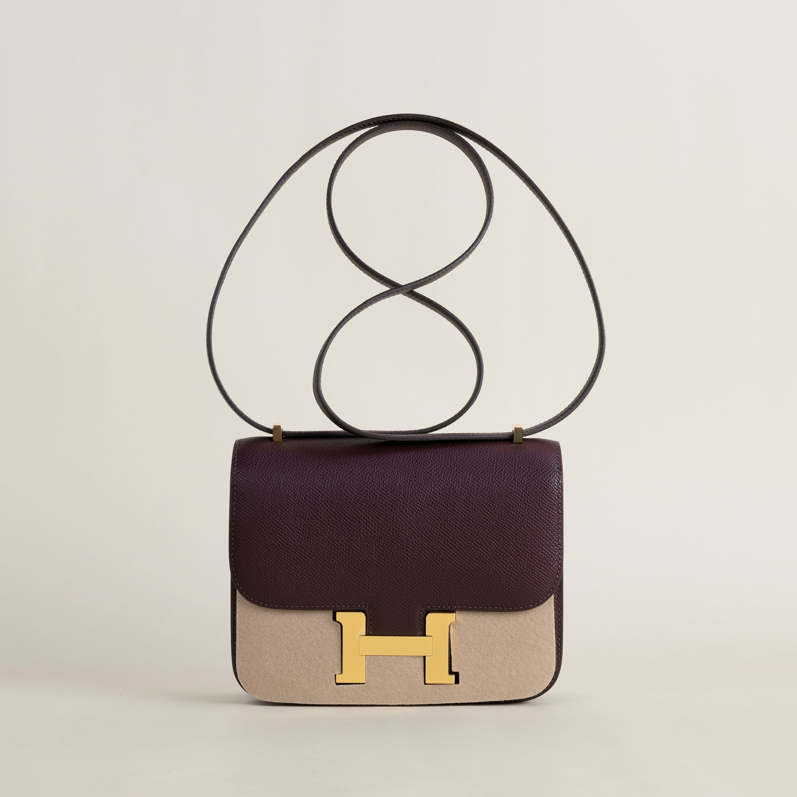 Constance 18 epsom Rouge sellier GHW