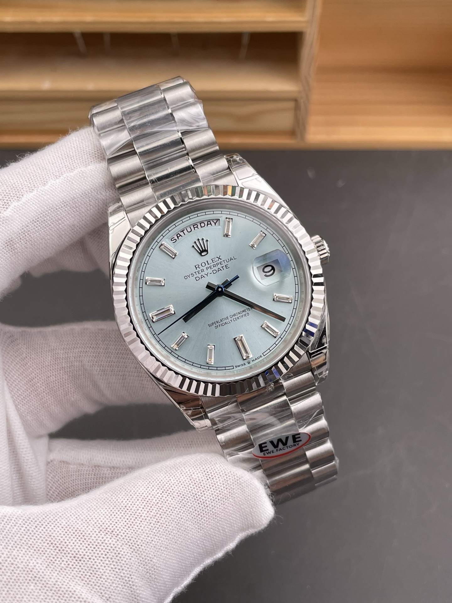Day-Date Ice Blue Dial