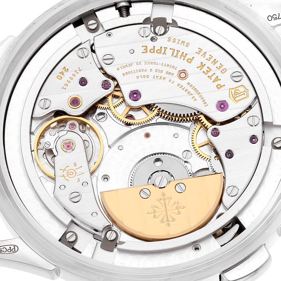 Patek Philippe World Time Complications White Gold Mens Watch 5230G