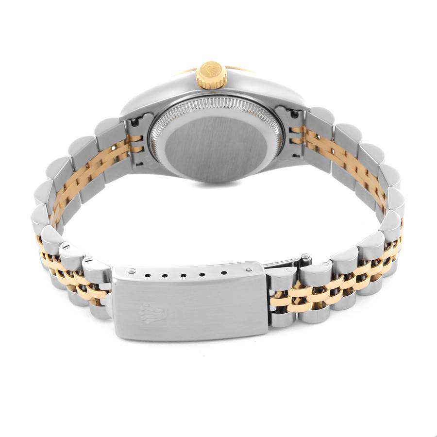 Rolex Datejust Steel Yellow Gold Ivory Anniversary Dial Ladies Watch 79173