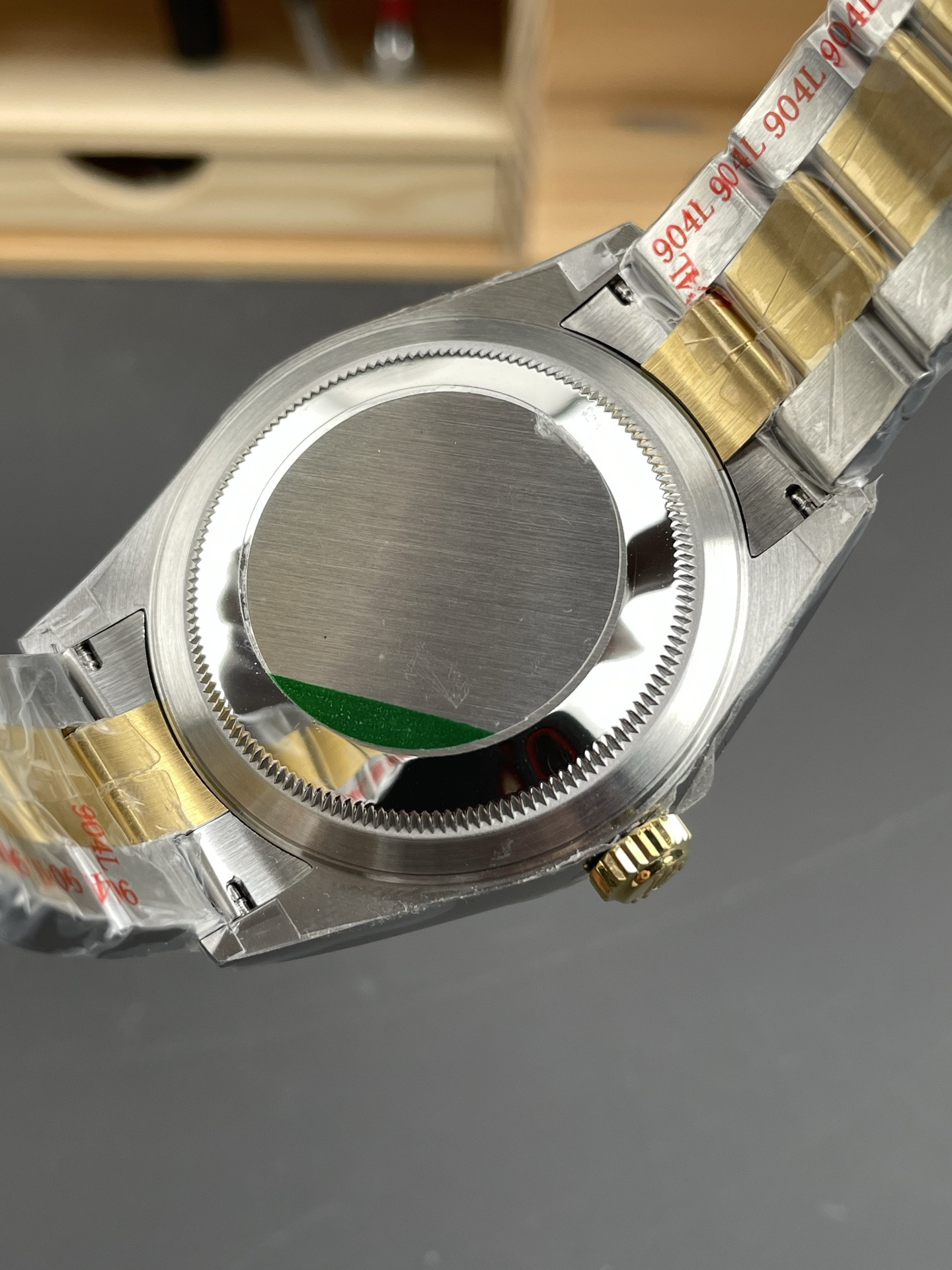Two-Tone Sky-Dweller Black Dial