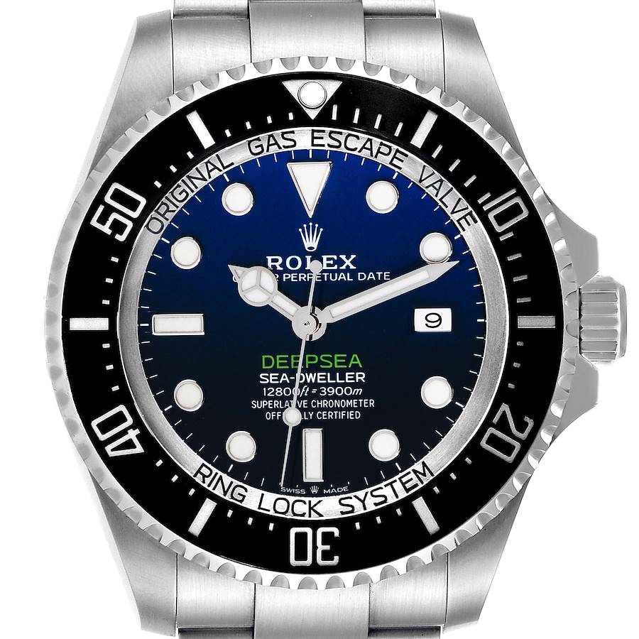 The Newest Realse-?Big Promotion-Rolex Sea-Dweller Deepsea 126660 D-Blue "James Cameron" Blue Dial 44mm Unworn