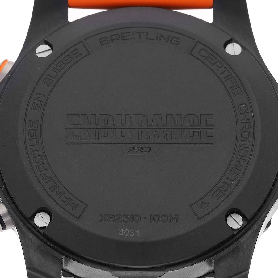 Breitling Endurance Pro Orange Breitlight Mens Watch X82310
