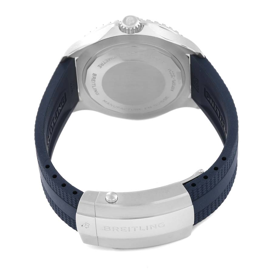 Breitling Superocean 44 Blue Dial Steel Mens Watch A17376