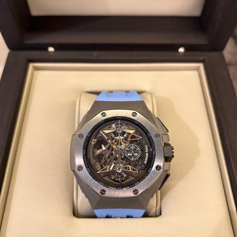 Audemars Piguet Royal Oak Concept 26587TI.OO.D031CA.01 Tourbillon Selfwinding Chronograph Openworked