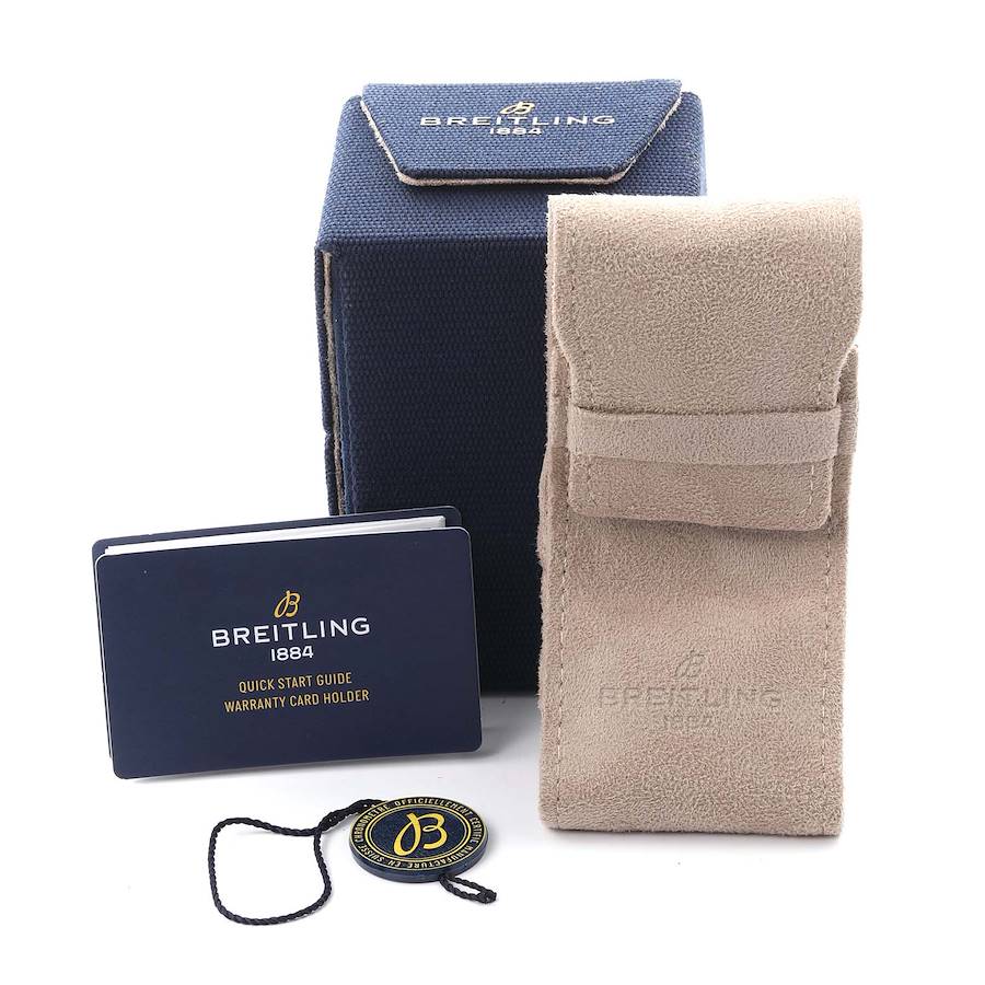 Breitling Superocean 42 Black Dial Steel Mens Watch A17375