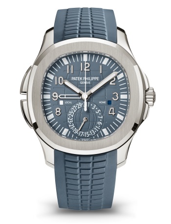 Aquanaut 5164G Dual Time Blue Dial 40mm