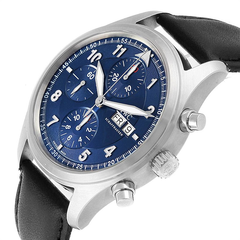 IWC Pilots Chronograph Laureus Sport Limited Edition Mens Watch IW371712