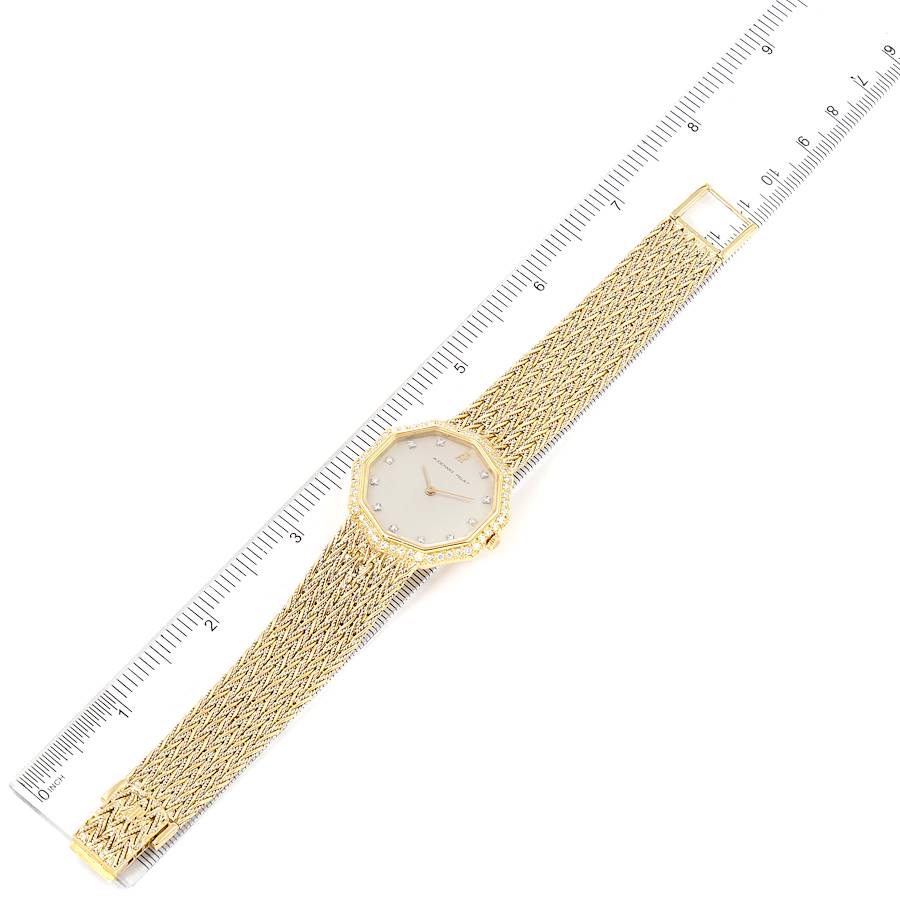 Audemars Piguet Vintage 18k Yellow Gold Diamond Ladies Watch 256731