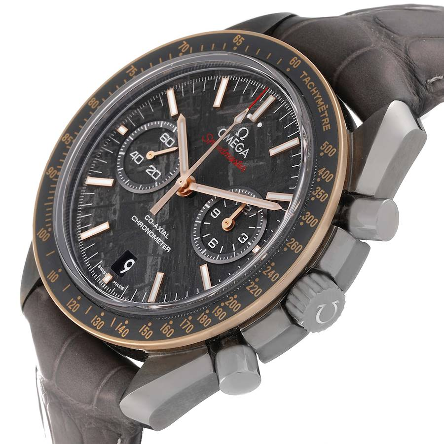 Omega Speedmaster Grey Side of the Moon Meteorite Dial Mens Watch 311.63.44.51.99.001