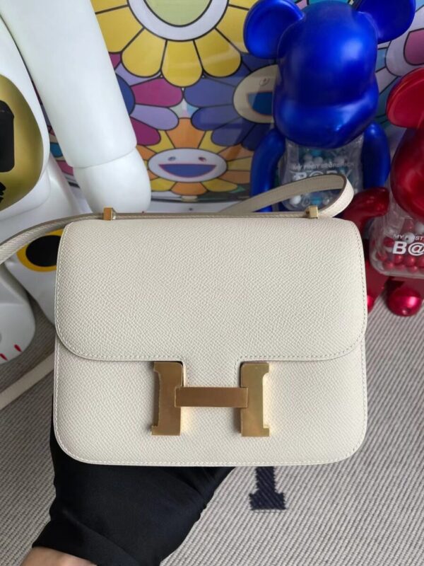 Replica Hermès Constance 18Cm White
