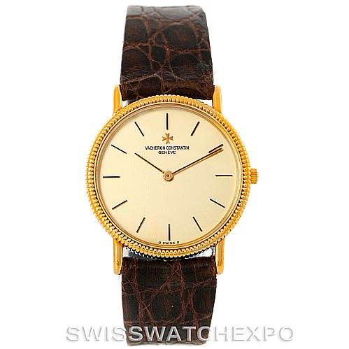 Vacheron Constantin Vintage 18K Yellow Gold Watch 33076