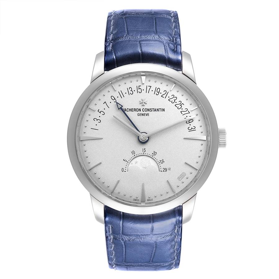 Vacheron Constantin Patrimony Retrograde Date Platinum Mens Watch 4010U