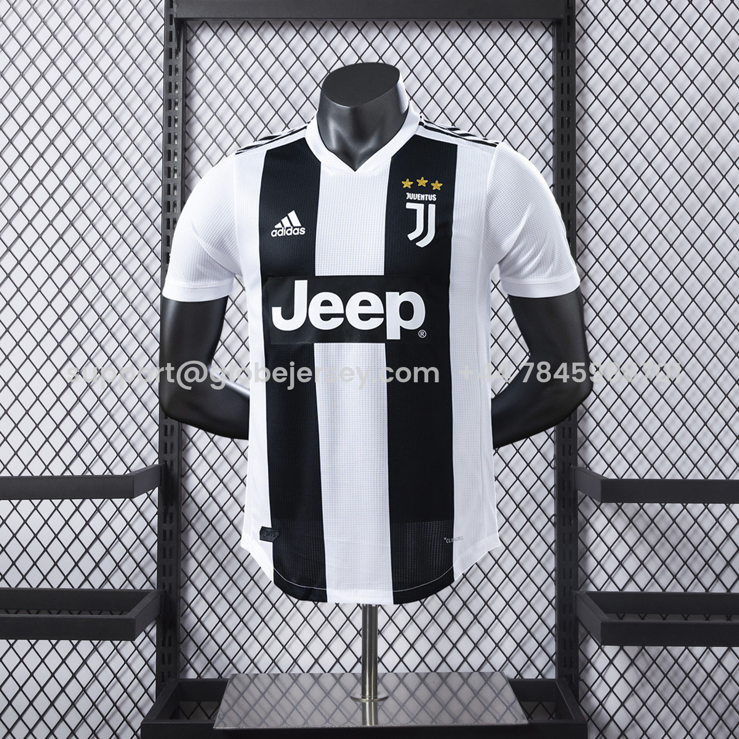 Retro Juventus 2018-19 Home Jersey - Player Version