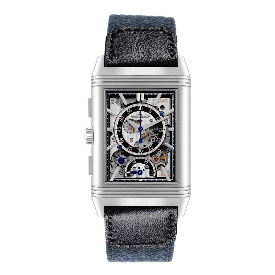Jaeger LeCoultre Reverso Tribute Chronograph Mens Watch 216.8.S0 Q389848J