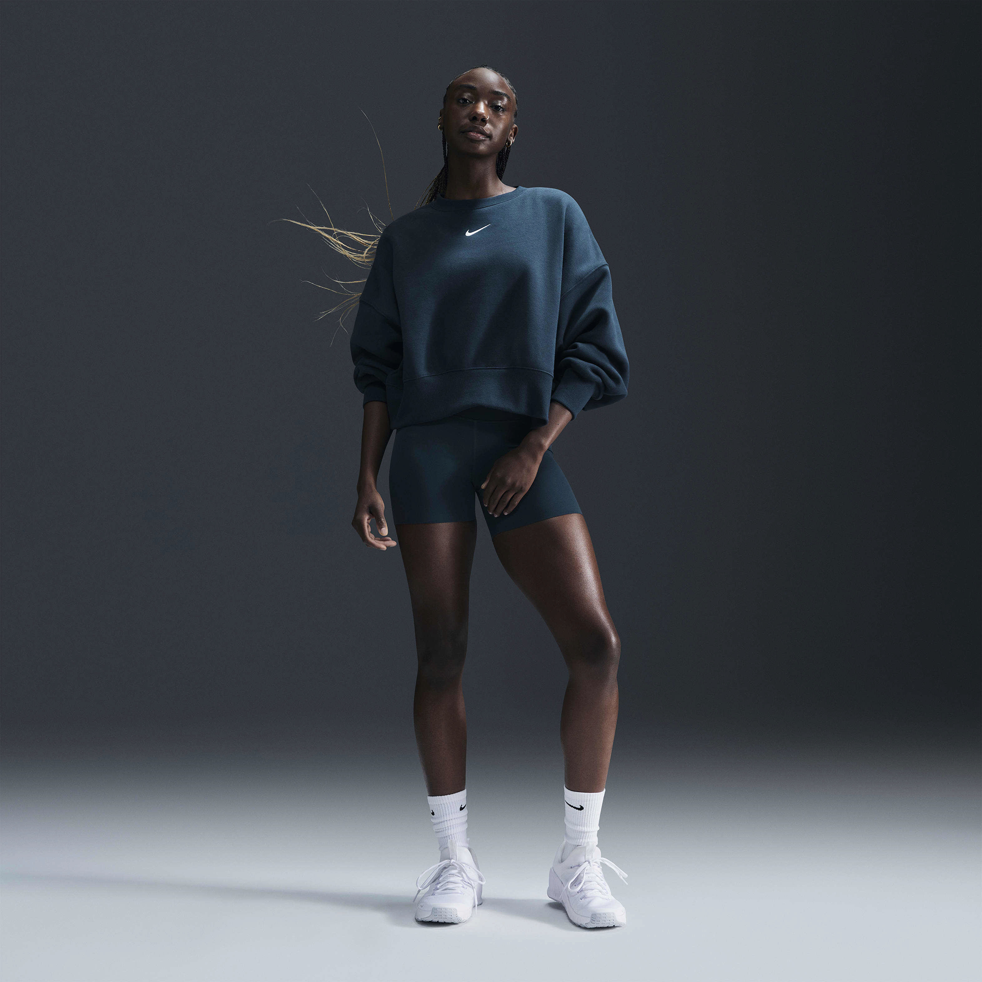 Nike NSW Style Fleece Crew OOS