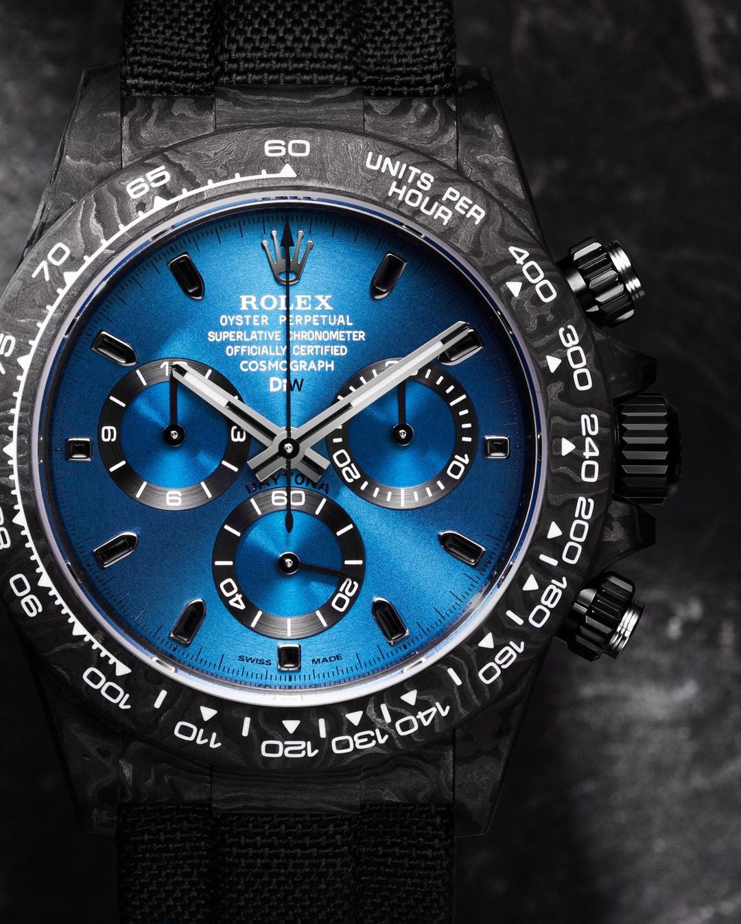 DiW Rolex Daytona Color Changing Dial "AZURE UP PROJECT"