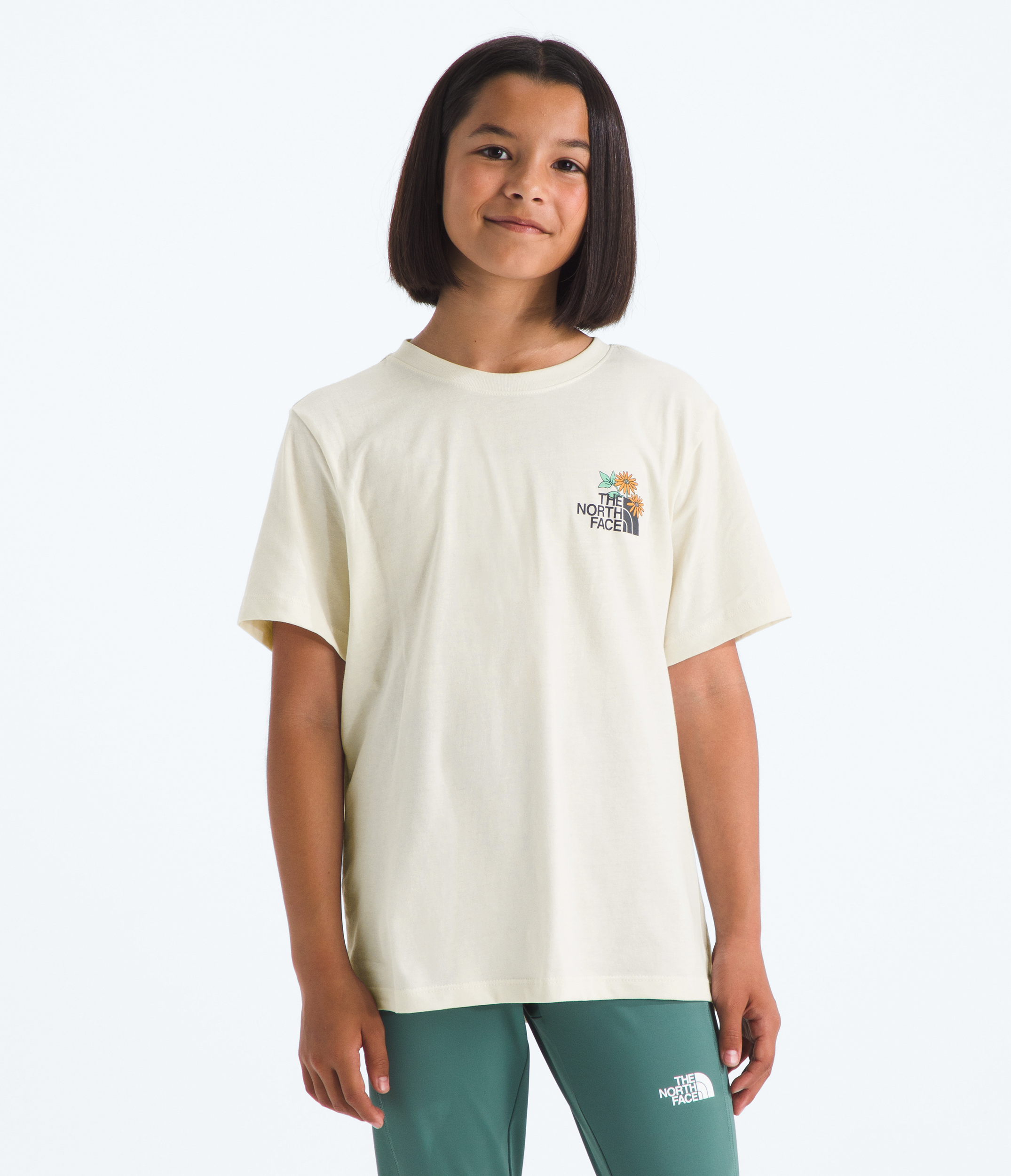 Boys’ &amp; Girls’ Evolution Flora Short-Sleeve Tee—Graphic