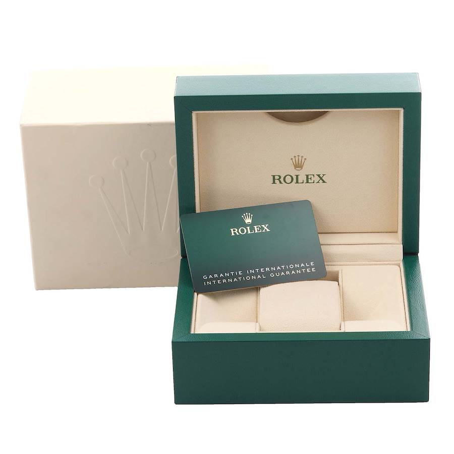 Rolex Datejust Steel Yellow Gold Golden Fluted Motif Dial Watch 126233