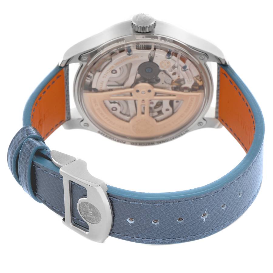 IWC Portuguese Perpetual Calendar White Gold Mens Watch IW503703