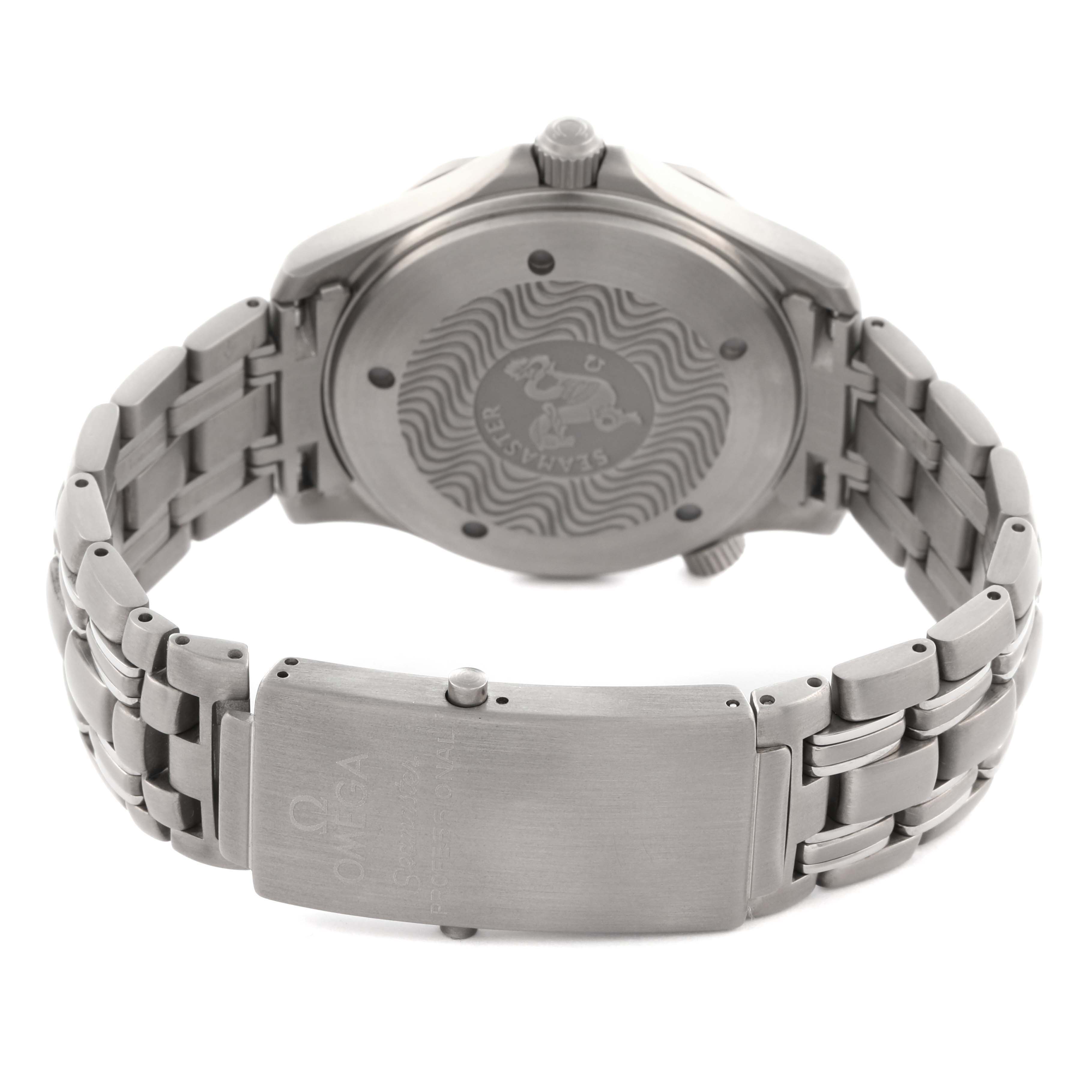 Omega Seamaster Blue Dial Titanium Mens Watch 41.5 MM 2231.80.00