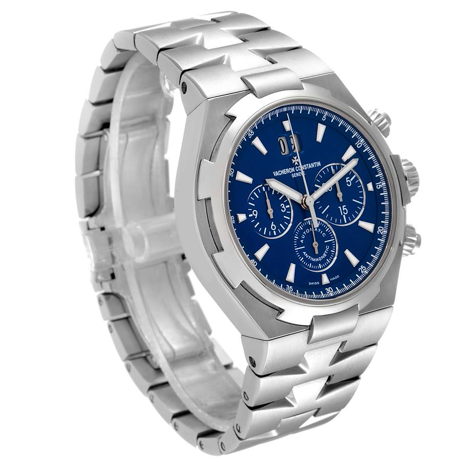 Vacheron Constantin Overseas Chronograph Blue Dial Mens Watch 49150
