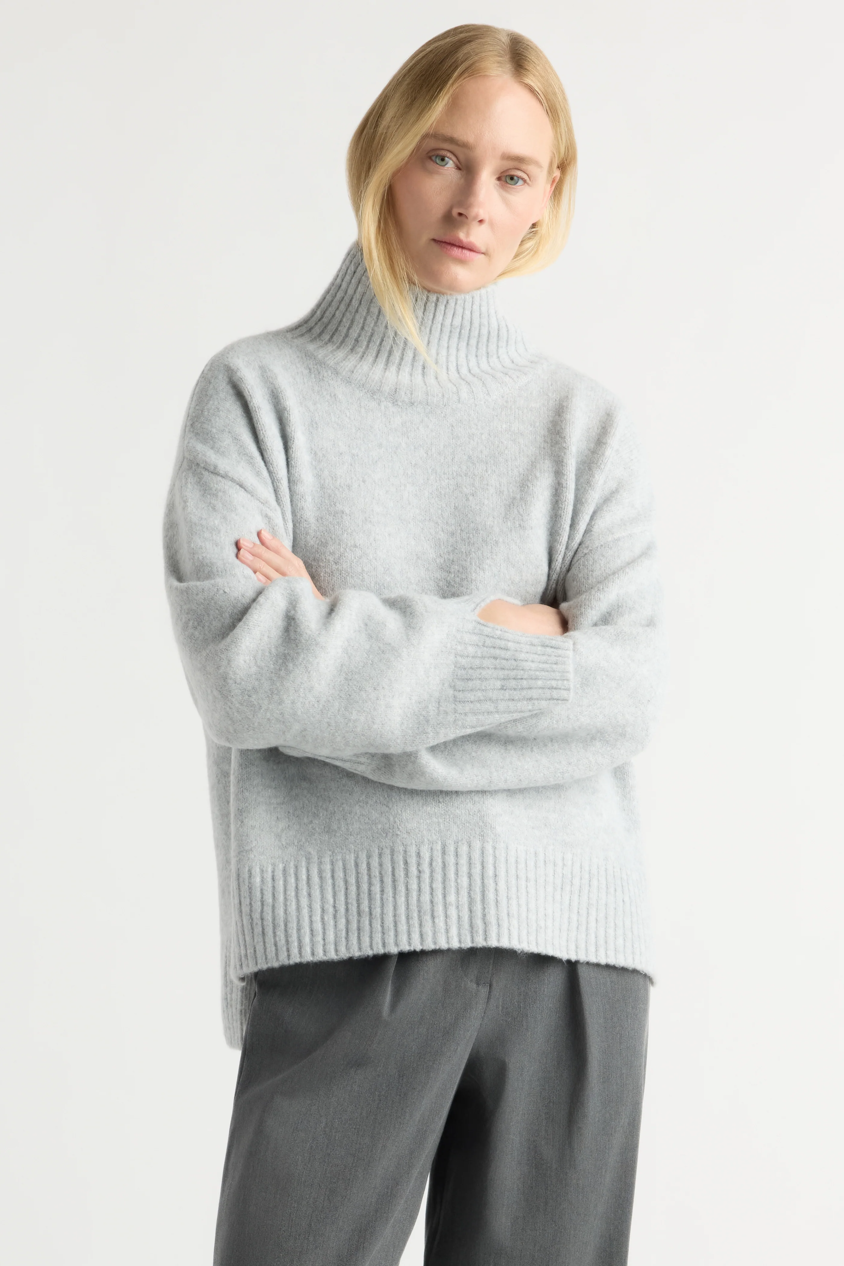 Karlie Oversized Turtleneck Sweater