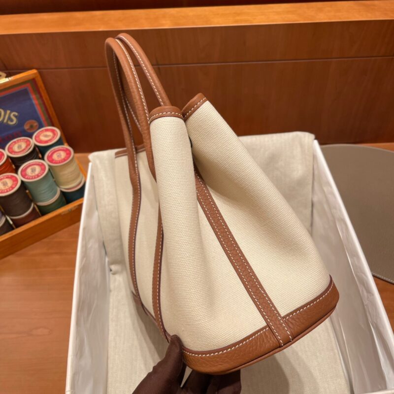 Replica Hermès Garden Party 30Cm Beige Canvas