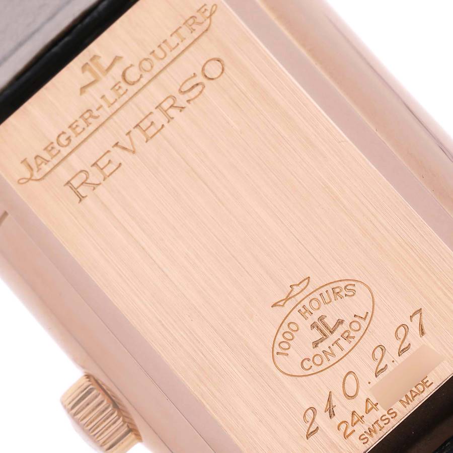 Jaeger LeCoultre Reverso Sun Moon Rose Gold Watch 270.2.63 Q3042420