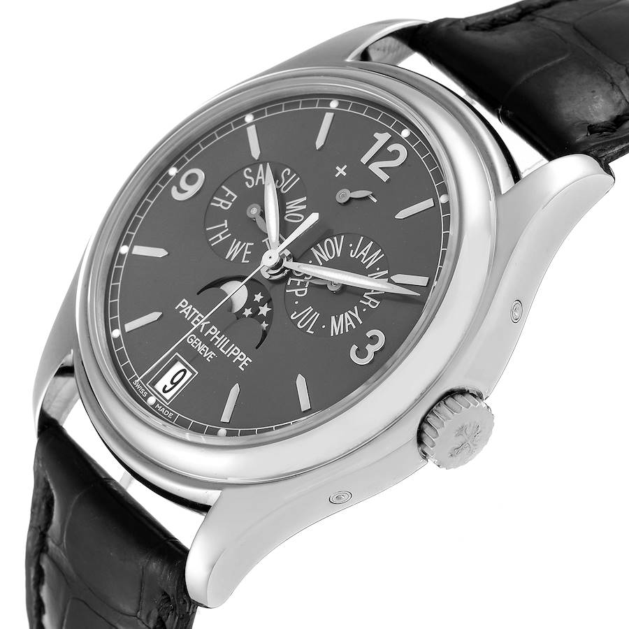 Patek Philippe Complications Annual Calendar White Gold Mens Watch 5146