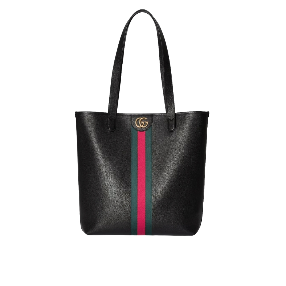 Gucci Ophidia Medium Tote Bag Black 36Cm 834465 AAE1A 1042