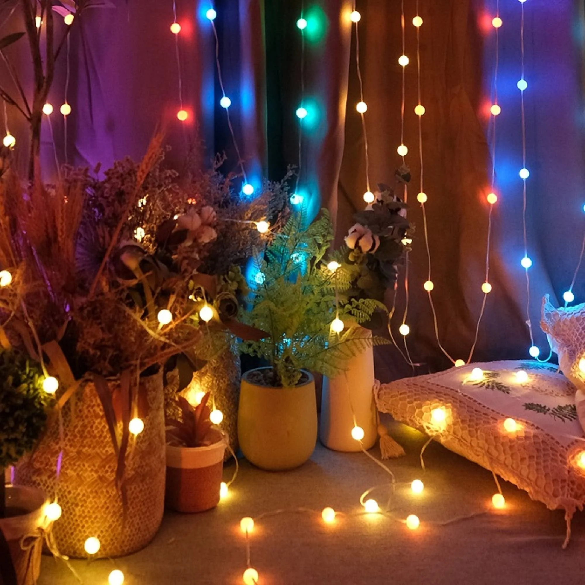🎅Lightweight Voice-Activated Fairy Tale String Lights 🎁