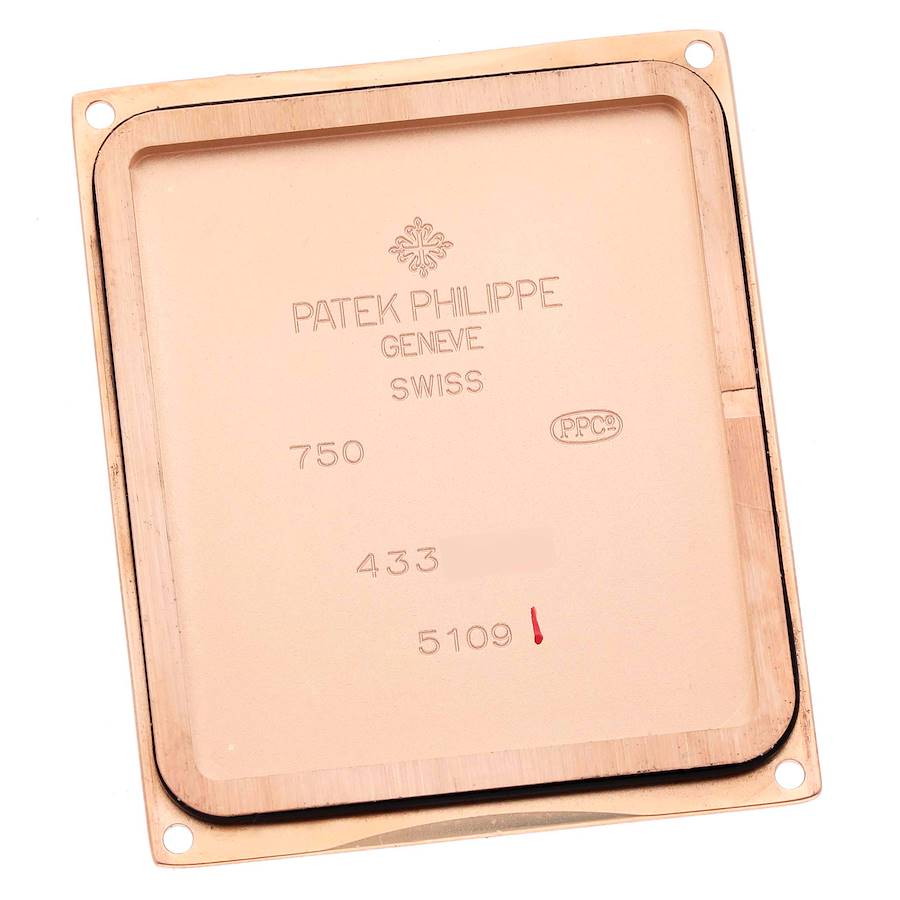 Patek Philippe Gondolo Rose Gold Rose Dial Mens Watch 5109