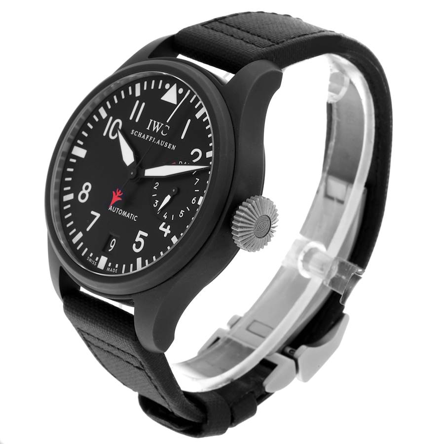 IWC Big Pilots Top Gun Black PVD Automatic Mens Watch IW501901