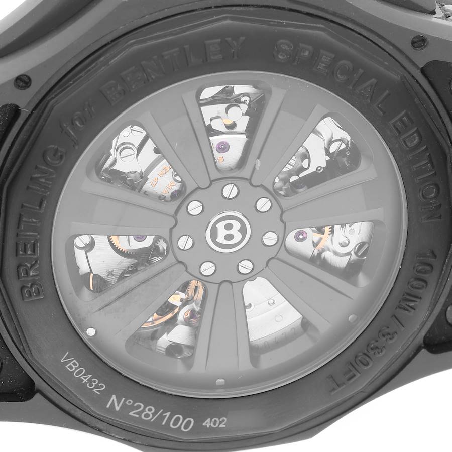 Breitling Bentley GMT Light Body Diamond LE Mother Of Pearl Dial Mens Watch VB0452