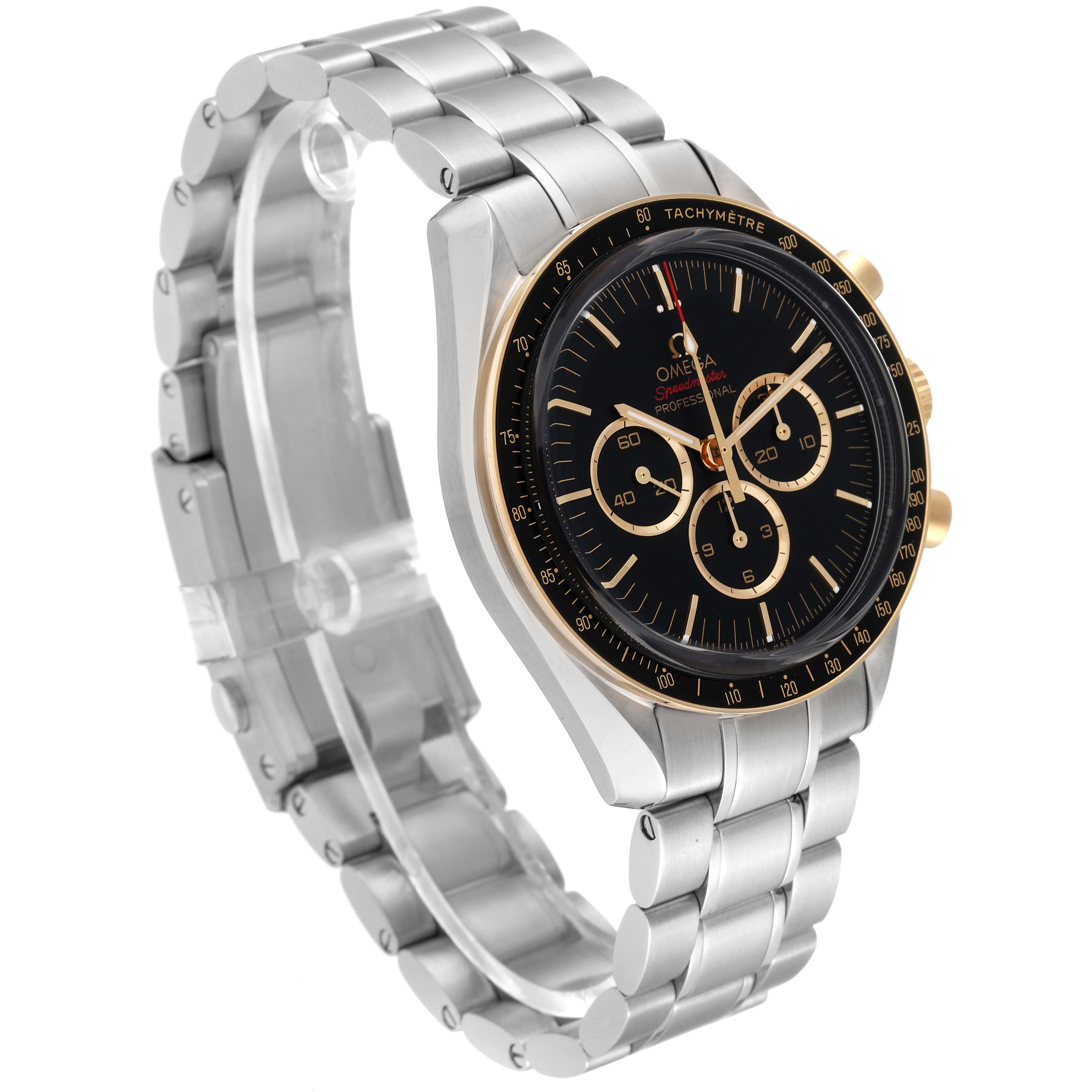 Omega Speedmaster Tokyo 2020 Limited Edition Steel Yellow Gold Mens Watch 42.0 MM 522.20.42.30.01.001
