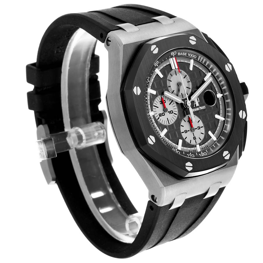 Audemars Piguet Royal Oak Offshore Titanium Ceramic Mens Watch 26400IO