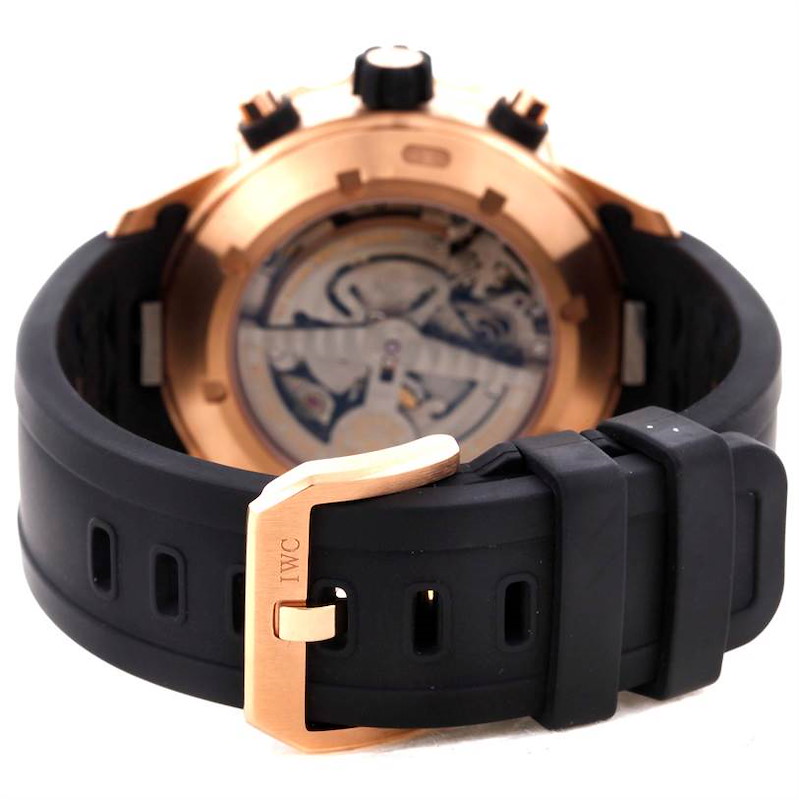 IWC Aquatimer Chronograph 44mm 18K Rose Gold Watch IW376903