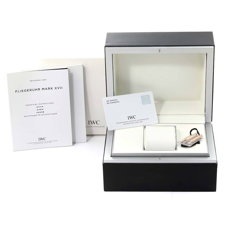 IWC Pilots Mark XVII Automatic Black Dial Steel Mens Watch IW326504