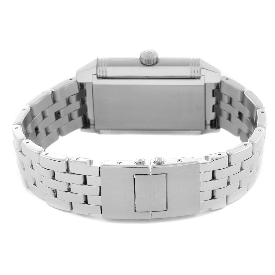 Jaeger LeCoultre Reverso Grande Date Steel Mens Watch 240.8.15 Q3008120