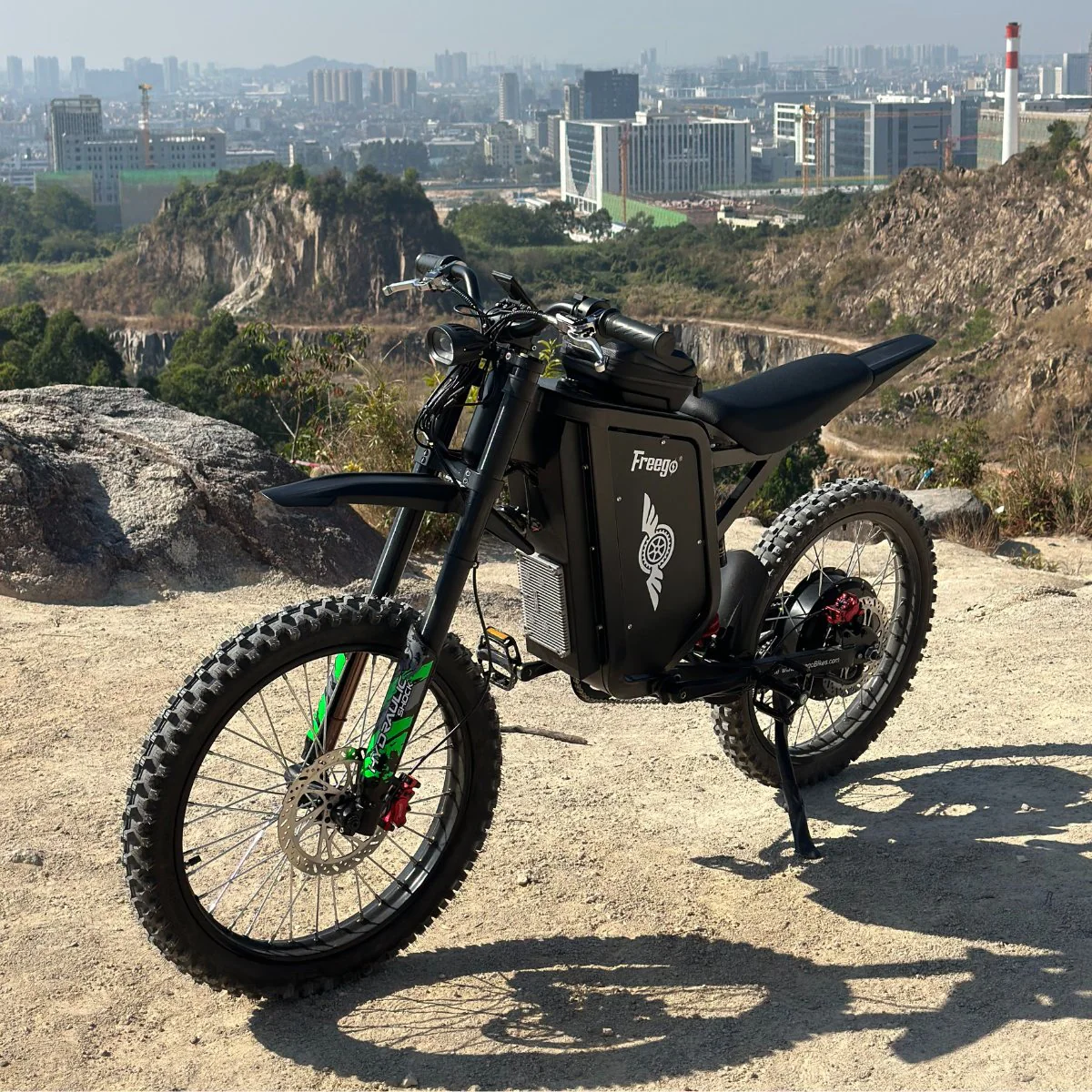 Freego X3 All-Terrain Electric Dirt Bike with Pedals